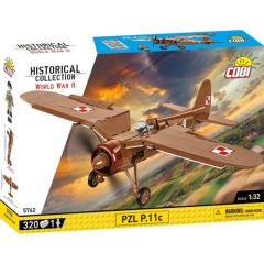 Cobi Historical Collection Samolot PZL P.11c (GXP-862720) Mašīnas un piederumi