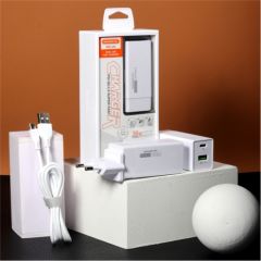MAIN CHARGER 36W + CABLE IPHONE WHITE SOMOSTEL POWER DELIVERY SMS-A80 POWER DELIVERY