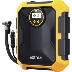 AstroAI CZK-3674 12V DC 100PSI Air Compressor (Yellow)