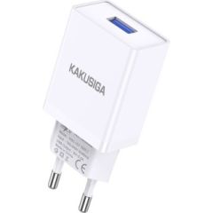 KAKUSIGA KSC-757 lādētājs USB | 2,4A, balts