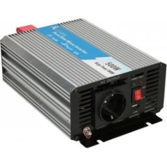 ExtraLink strāvas pārveidotājs 12V-230V 500W tīrs sinus OPIP-500W Jaunumi - Datori