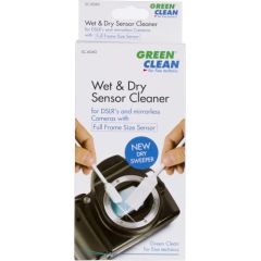 Green Clean sensora tīrīšanas komplekts Wet Foam Swab & Dry Sweeper (SC-6060)