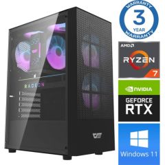 INTOP Ryzen 7 5700X 16GB 1TB SSD M.2 NVME+2TB RTX3050 6GB WIN11Pro
