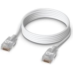 Ubiquiti UACC-Cable-Patch-EL-1M-W networking cable Translucent, White Cat6