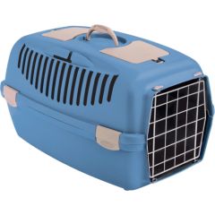 Zolux Stefanplast Transporter Gulliver 2 metalowe drzwi niebieski [99802] Suņu un kaķu transport somas