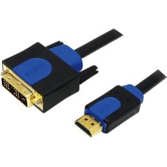 LOGILINK - Cable HDMI-DVI High Quality 10m HDMI vadi