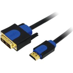 LOGILINK - Cable HDMI-DVI High Quality 2m HDMI vadi