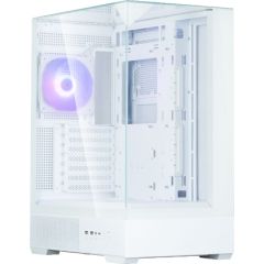 Zalman P40 Prism White, ARGB Fan x1