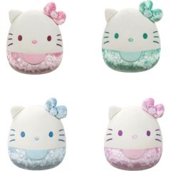 SQUISHMALLOWS HELLO KITTY W21 Plīša rotaļlieta, "Velvet" sērija, 20 cm Mīkstās rotaļlietas