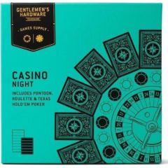 Gentlemens Hardware Gra Casino Night Galda spēles
