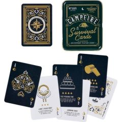 Gentlemens Hardware Gra kempingowa Survival cards w puszce Galda spēles