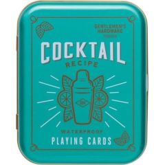 Gentlemens Hardware Karty do gry Cocktail Galda spēles