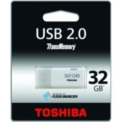 Zibatmiņa Toshiba TransMemory Hayabusa White 32GB