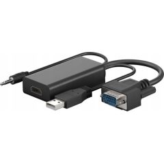 Adapter AV Goobay  VGA/HDMI™ Jaunumi - Datori