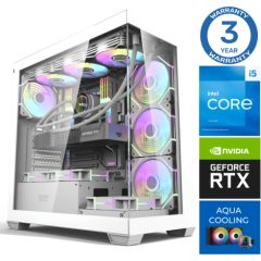 INTOP AQUA i5-14400F 16GB DDR5 1TB SSD M.2 NVME+2TB RTX5060Ti 16GB no-OS