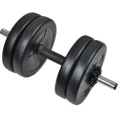 Energetic Body Hantele 10kg + 1kg ar cementa pild. EB