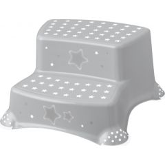 KEEEPER dubultā pakāpiens Stars Cosmic Grey Bērnu mēbeles
