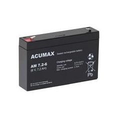 BATTERY 6V 7.2AH/AM7.2-6 ACUMAX EMU