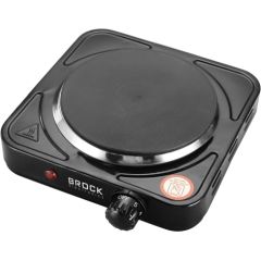 Vienriņķa elektriskā plītiņa BROCK EP 100 BK, 1500W
