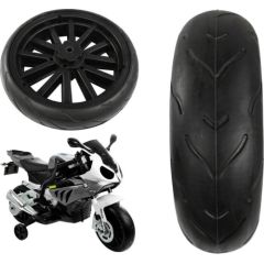 Lean Sport / LEANToys rezerves daļa – aizmugurējais ritenis BMW S1000 JT528 bērnu motociklam