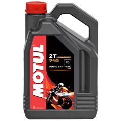 Motul 710 2T Esteru Sintēze 4L Moto Eļļa API TC, JASO FC, FD 2T divtaktu eļļas