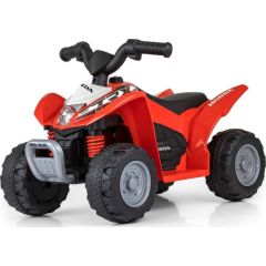 Milly Mally Quad HONDA ATV elektrisks bērnu kvadracikls sarkanā krāsā