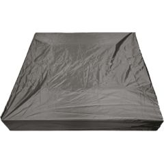 Smilšu kastes pārsegs, 140x140 cm, melns Smilšu kastes