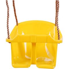 Bērnu šūpoles EKO, dzeltenas Šūpoles