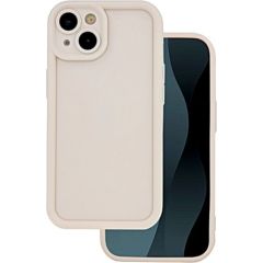 iLike Samsung  Galaxy A35 5G Rim TPU case Beige Neoriģinālie Maciņi