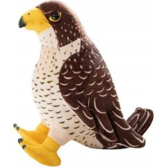 Leantoys Pluszowa Maskotka Przytulanka Ptak Sokół Brązowy 30cm Mīkstās rotaļlietas