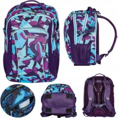 Skolnieka komplekts Herlitz Grundschulrucksack Ultimate leer CamoPurple