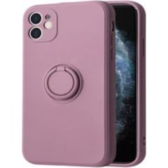 iLike Apple  IPHONE 14 PRO MAX SILICONE RING Purple Neoriģinālie Maciņi