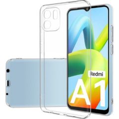 Evelatus Xiaomi  Redmi A1 / A2 Clear Silicone Case 1.5mm TPU Transparent Neoriģinālie Maciņi