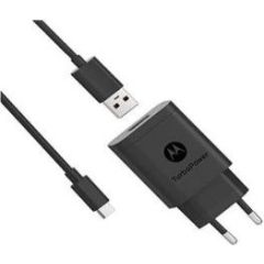 Motorola   TurboPower Travel Charger 18w with USB-C Black