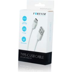 Forever   USB Type-C Cable 1m 2A Data USB kabeļi