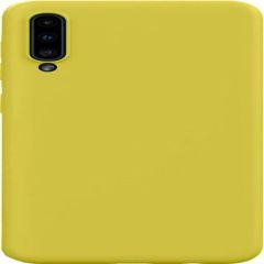 Evelatus Samsung  Galaxy A30s/A50/A50s Nano Silicone Case Soft Touch TPU Yellow Neoriģinālie Maciņi