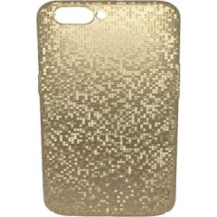 GreenGo Apple  Apple iPhone 7 Plus/8 Plus Squares Case Gold Neoriģinālie Maciņi
