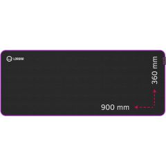 Lorgar Main 319, Gaming mouse pad, High-speed surface, Purple anti-slip rubber base, size: 900mm x 360mm x 3mm, weight 0.6kg