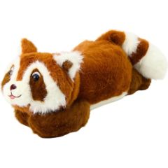 Leantoys Pluszowa Maskotka Przytulanka Szop Brązowy Leżący 30cm Mīkstās rotaļlietas