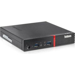 Lenovo ThinkCentre M700|i5-6500|8GB DDR4|256GB SSD|Windows 10 Pro|Mini dators|melns (atjaunots)