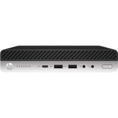 HP ProDesk 600 G3 i5-7500| 8GB DDR4|256GB SDD| Windows 10 Pro| Mini dators| melns, sudraba (atjaunots)