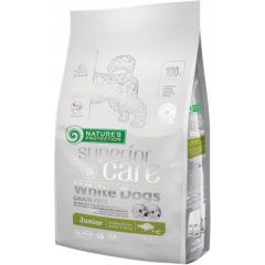 NATURE'S PROTECTION Superior Care White Dogs Grain Free Junior Small Białoryba - dry food for puppies - 1.5 kg
