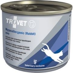 TROVET Hypoallergenic RRD with rabbit - wet cat food - 200g