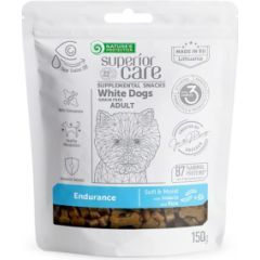 NATURE'S PROTECTION SC White Dogs Adult Endurance Insects Rice - dog treat - 150 g