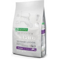 NATURE'S PROTECTION Superior Care White Dogs Grain Free Junior Salmon - dry food for puppies - 1.5 kg
