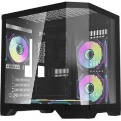 Darkflash Darflash FT350 computer case + 5 aRGB fans (black)