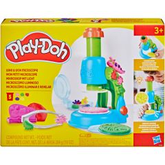 PLAY-DOH Rotaļu komplekts Brīnumainā spīduma mikroskops