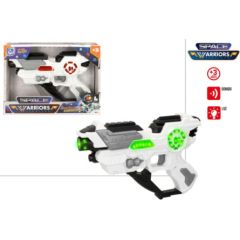 Pistole kosmiskā Space Warriors ar skaņu un gaismu dažādas 24 cm CB49841