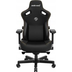 AndaSeat Kaiser 3 XL – melns biroja/spēļu krēsls ar PVC ādas apdari