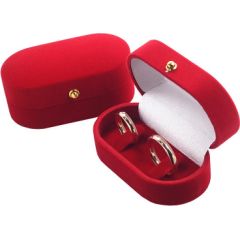 Davanu kārbiņa #7101161(R), krāsa: Sarkana Kārbiņas, Gredzeniem, Auskariem, Kuloniem